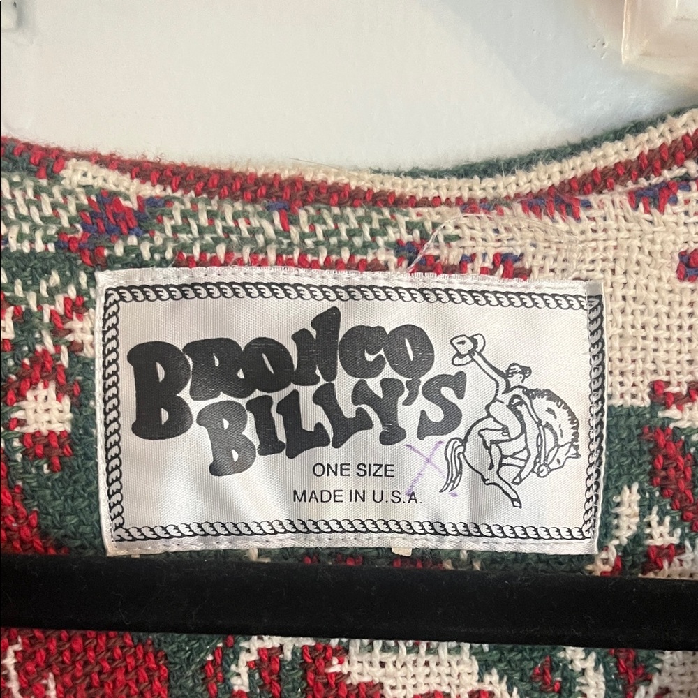 Bronco Billy's vintage tapestry cardigan - Picture 2 of 4